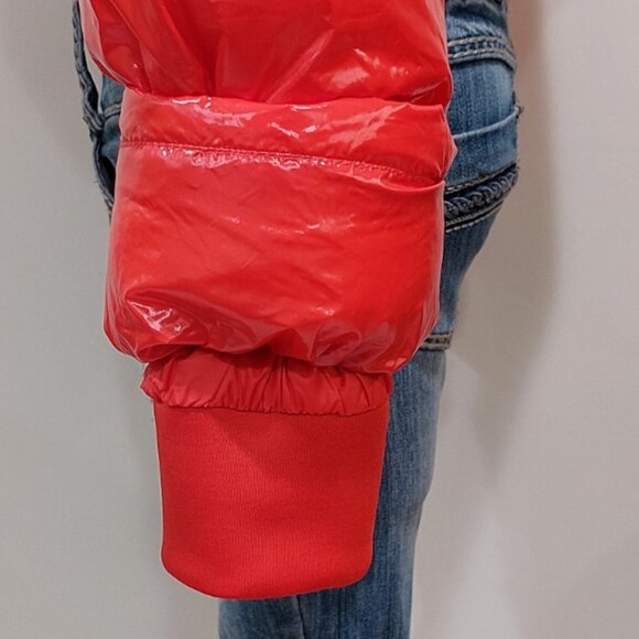 💥HOT ITEM💥ZARA Blogger Fav Quilted Cropped Puffer in Glossy Red - Picture 13 of 16